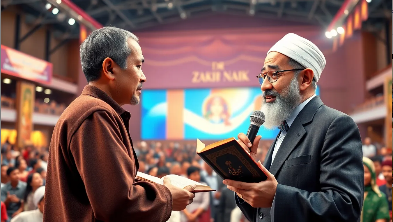 Mencari Kebenaran, Bertemu Hidayah: Kisah Syahadah Di Hadapan Dr. Zakir Naik
